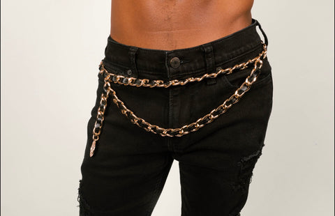 “Mason” Leather Chastity Belt