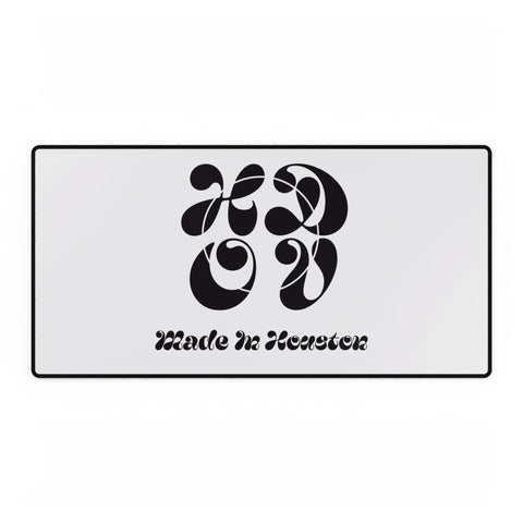HDOV Made In Houston Desk Mat In White