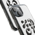 HDOV Atelier Logo Magnetic Clear Impact Cases In White