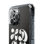 HDOV Atelier Logo Magnetic Clear Impact Cases In Black