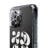 HDOV Atelier Logo Magnetic Clear Impact Cases In Black
