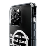 *Clear * Business Calls & Travel PlansMagnetic Clear Impact Case