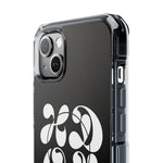 HDOV Atelier Logo Magnetic Clear Impact Cases In Black