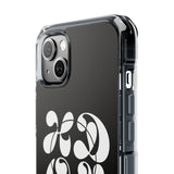 HDOV Atelier Logo Magnetic Clear Impact Cases In Black