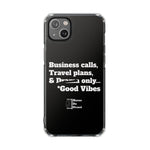 Business Calls & Travel PlansMagnetic Clear Impact Cases In Black