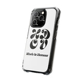 HDOV Atelier Logo Magnetic Clear Impact Cases In White
