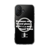 *Clear * Business Calls & Travel PlansMagnetic Clear Impact Case