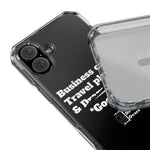 Business Calls & Travel PlansMagnetic Clear Impact Cases In Black