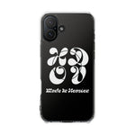 HDOV Atelier Logo Magnetic Clear Impact Cases In Black