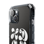 HDOV Atelier Logo Magnetic Clear Impact Cases In Black