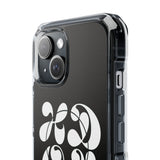 HDOV Atelier Logo Magnetic Clear Impact Cases In Black
