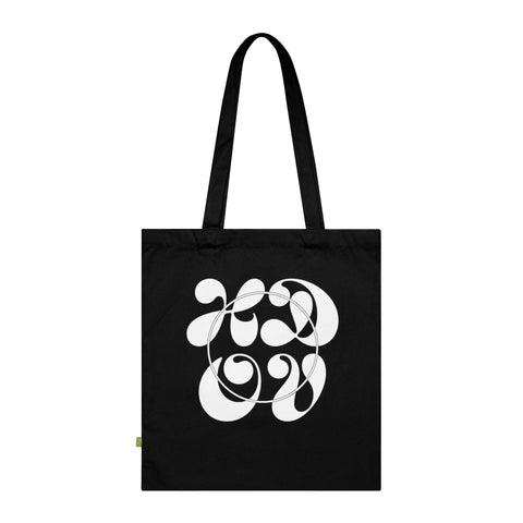HDOV atelier Logo Organic Cotton Tote Bag In Black