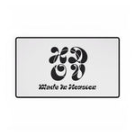 HDOV Made In Houston Desk Mat In White