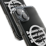 *Clear * Business Calls & Travel PlansMagnetic Clear Impact Case