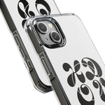HDOV Atelier Logo Magnetic Clear Impact Cases In White