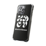 HDOV Atelier Logo Magnetic Clear Impact Cases In Black