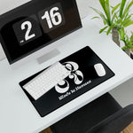 HDOV Made In Houston Desk Mat In Black