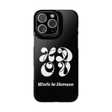 HDOV Atelier Logo Case In Black
