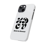 HDOV Atelier Logo Case In White