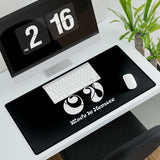HDOV Made In Houston Desk Mat In Black