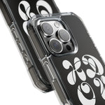 HDOV Atelier Logo Magnetic Clear Impact Cases In Black