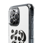 HDOV Atelier Logo Magnetic Clear Impact Cases In White