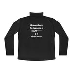 Somewhere In Between Unisex Quarter-Zip Pullover