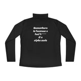 Somewhere In Between Unisex Quarter-Zip Pullover