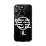 *Clear * Business Calls & Travel PlansMagnetic Clear Impact Case