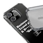 Business Calls & Travel PlansMagnetic Clear Impact Cases In Black