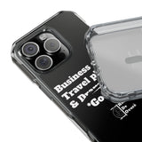Business Calls & Travel PlansMagnetic Clear Impact Cases In Black