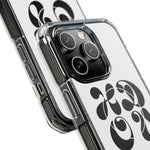 HDOV Atelier Logo Magnetic Clear Impact Cases In White