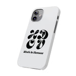 HDOV Atelier Logo Case In White