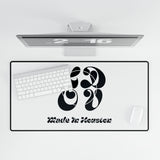 HDOV Made In Houston Desk Mat In White