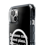 *Clear * Business Calls & Travel PlansMagnetic Clear Impact Case