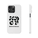 HDOV Atelier Logo Case In White