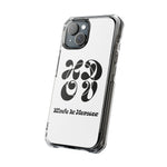 HDOV Atelier Logo Magnetic Clear Impact Cases In White