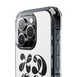 HDOV Atelier Logo Magnetic Clear Impact Cases In White
