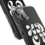 HDOV Atelier Logo Magnetic Clear Impact Cases In Black