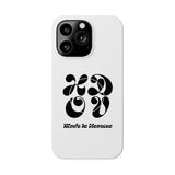 HDOV Atelier Logo Case In White