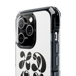 HDOV Atelier Logo Magnetic Clear Impact Cases In White