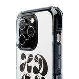 HDOV Atelier Logo Magnetic Clear Impact Cases In White