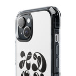HDOV Atelier Logo Magnetic Clear Impact Cases In White
