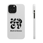 HDOV Atelier Logo Case In White