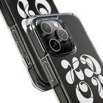HDOV Atelier Logo Magnetic Clear Impact Cases In Black