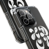 HDOV Atelier Logo Magnetic Clear Impact Cases In Black