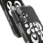 HDOV Atelier Logo Magnetic Clear Impact Cases In Black