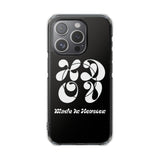 HDOV Atelier Logo Magnetic Clear Impact Cases In Black