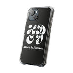 HDOV Atelier Logo Magnetic Clear Impact Cases In Black