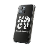 HDOV Atelier Logo Magnetic Clear Impact Cases In Black